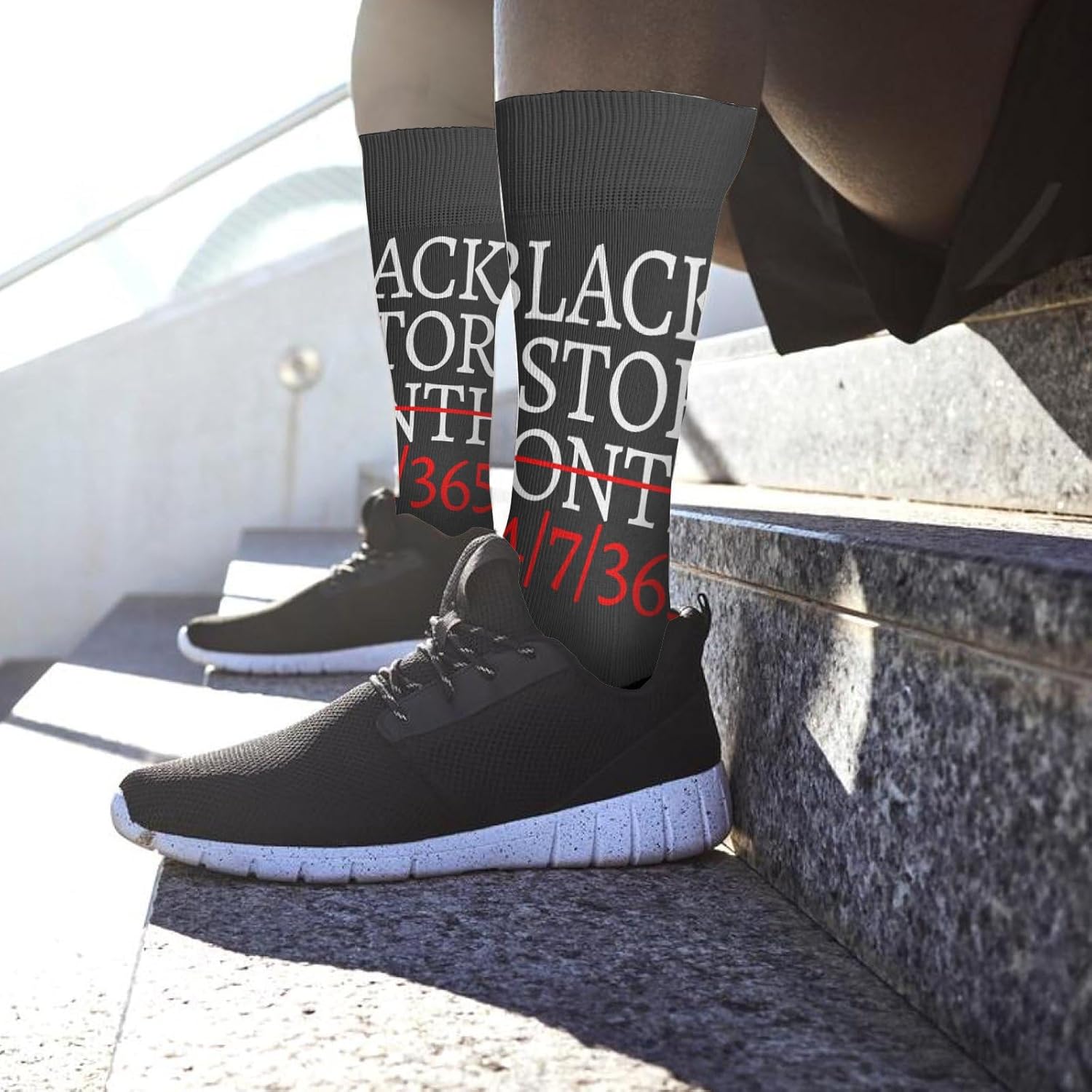 Mens African Prides Calf Socks