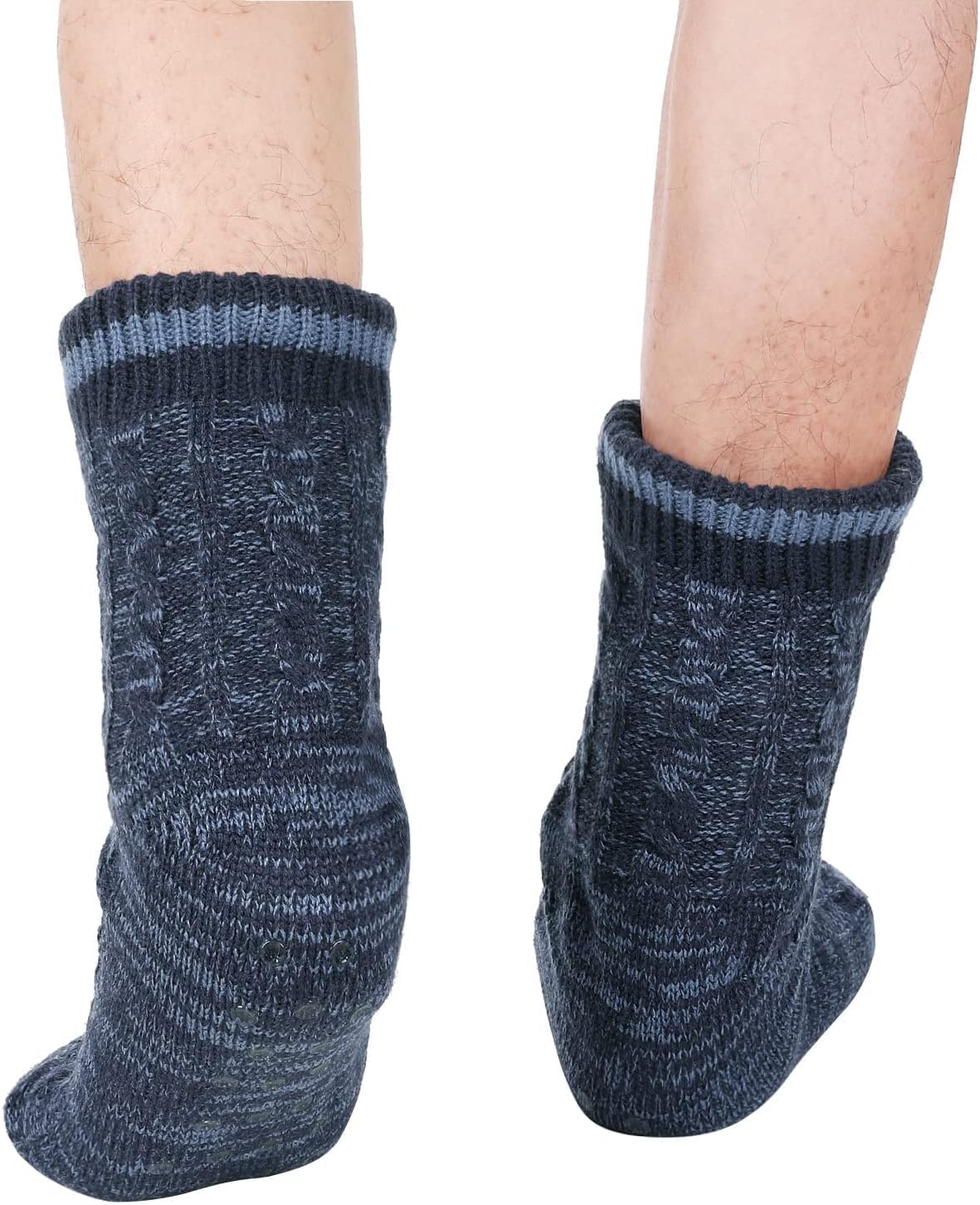 Winter Comfort Warm Fleece Slipper Socks for Men
