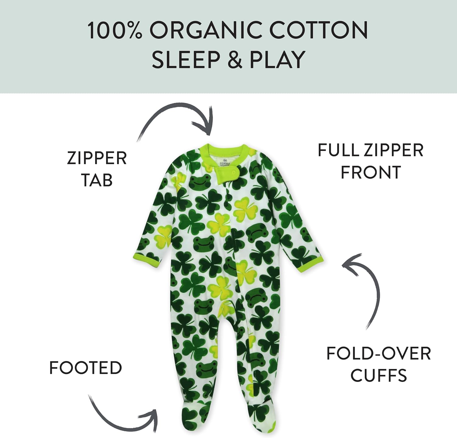 HonestBaby Organic Pajamas for Babies