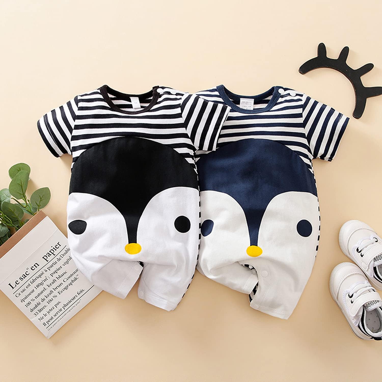 EISHOW Newborn Casual Romper Jumpsuit