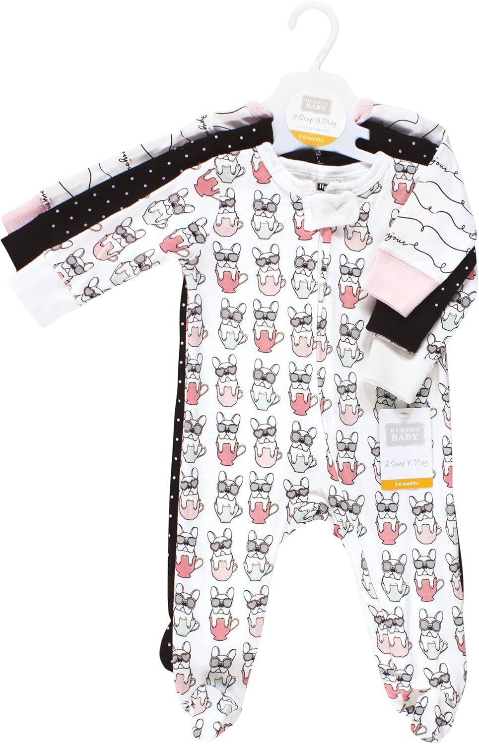 Hudson Baby Baby Cotton Sleep and Play Set