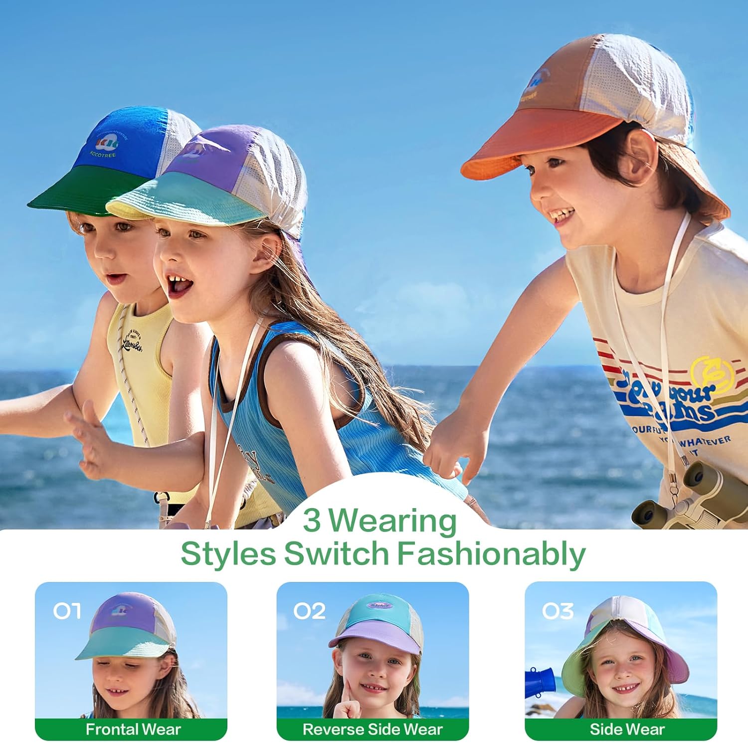 Stylish UpF50 Soft Brim Baseball Hat