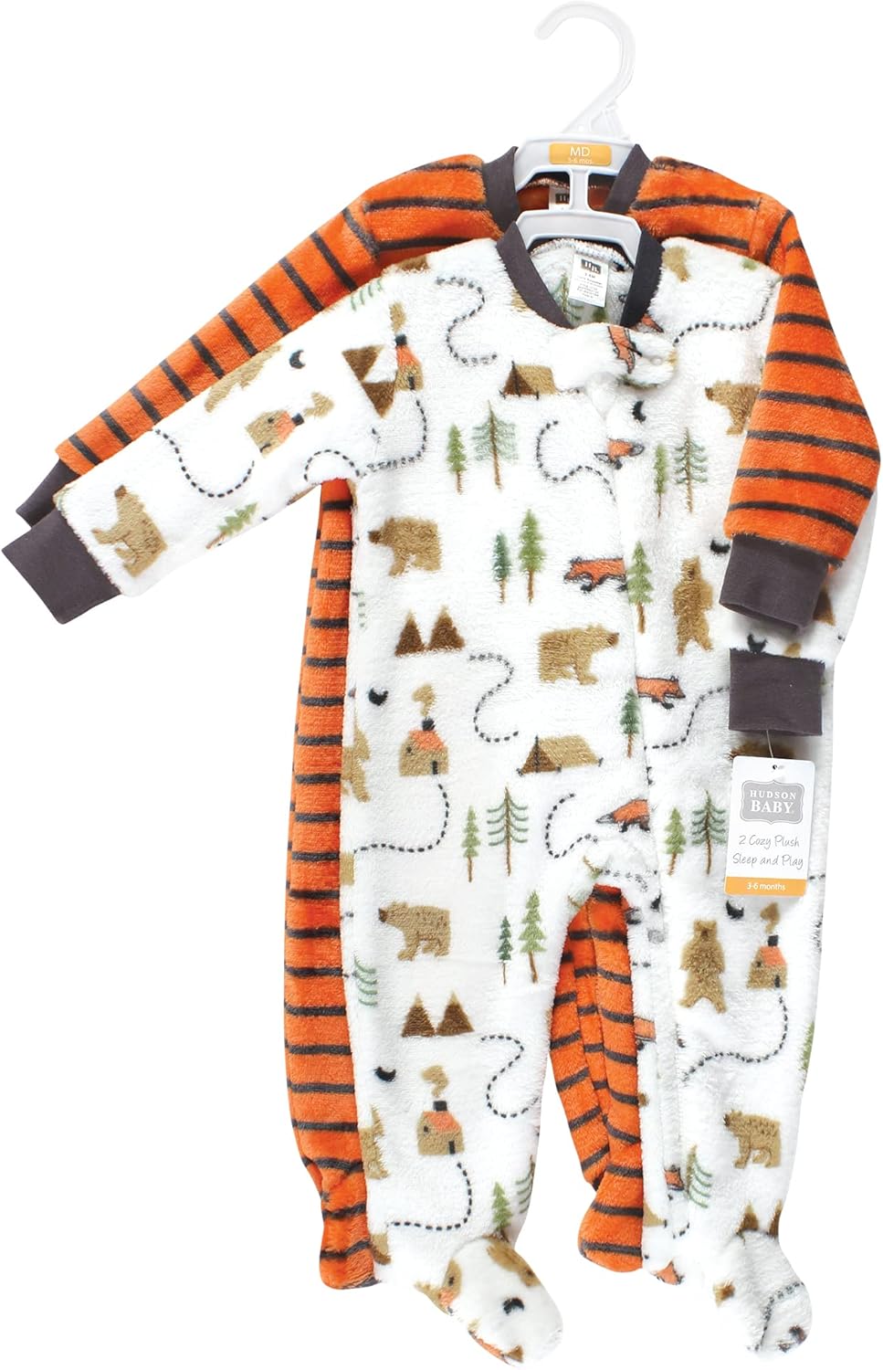 Fun Plush Sleep and Play Blanket - Cuddle with Hudson Baby