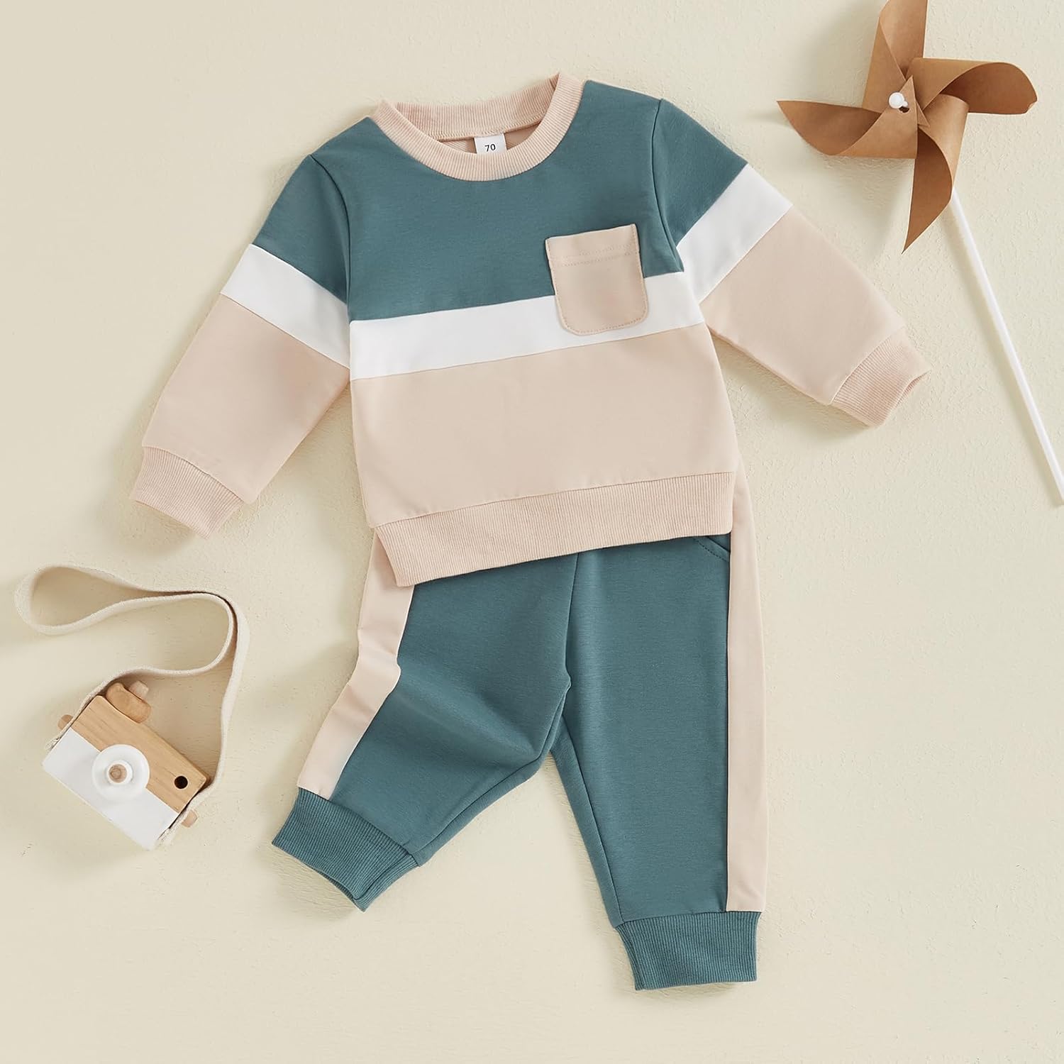 MoZiKQin Toddler Boys Girls Fall Set