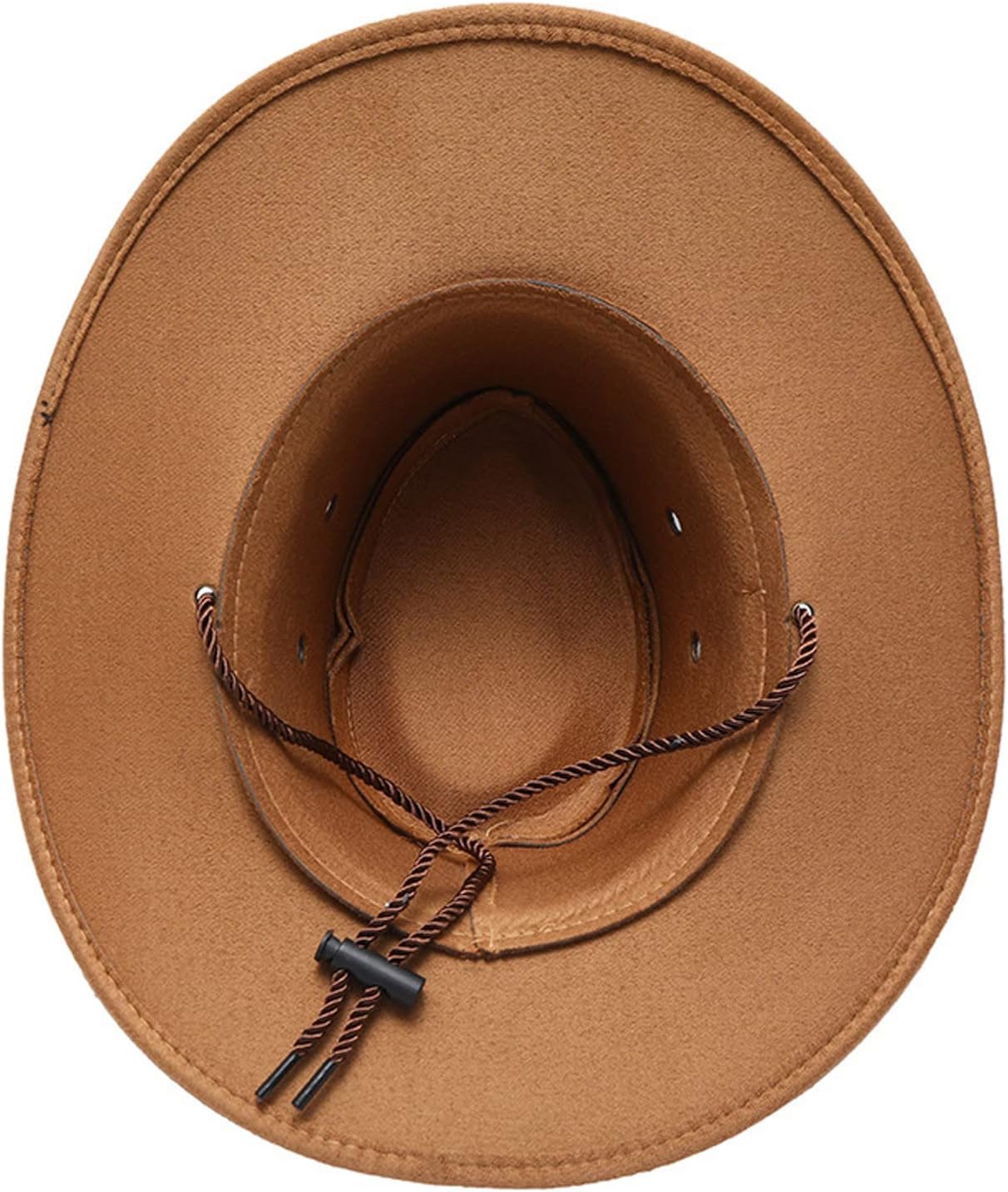 Women Men Classic Felt Western Cowboy Cowgirl Hat with Belt Buckle