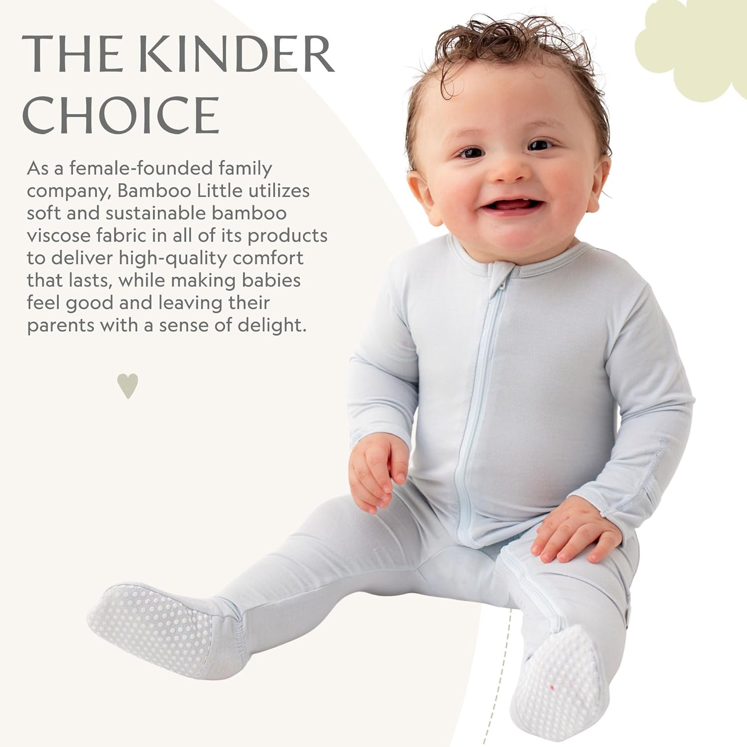 Bamboo Little Soft Footie Pajamas for Babies