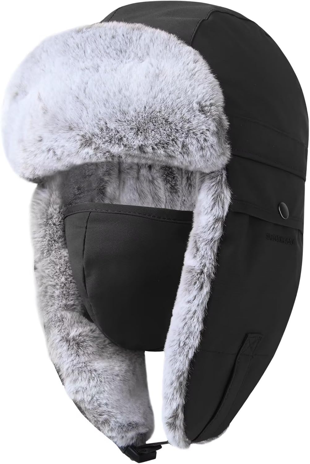 Warm Winter Trapper Hat with Insulated Ear Flaps and Chin Strap