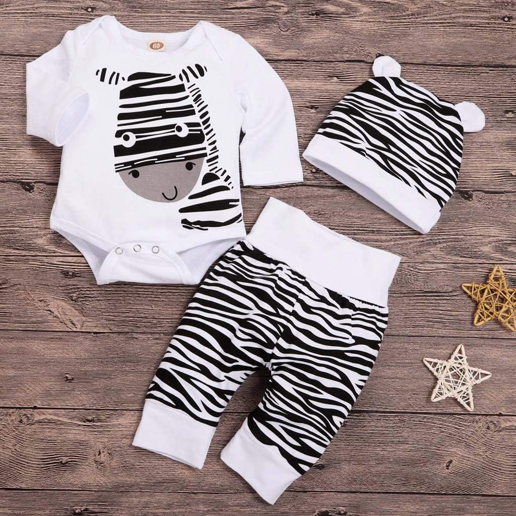 Adorable Toddlerz iMac Zebra Striped Unisex Fashion Set