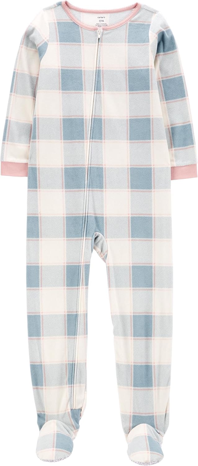 Carters Big Girls Standing Microfleece Pajamas