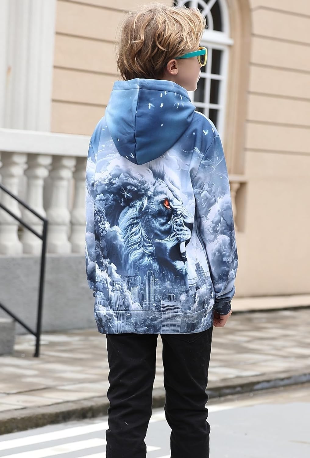 3D Printed carcass Hoodie for Boys and Girls