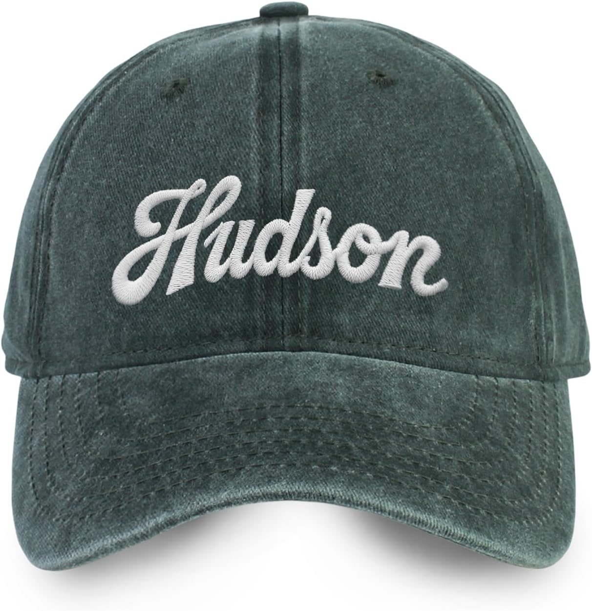 Personalized toddler baseball cap with 100 cotton fabric and adjustable closure