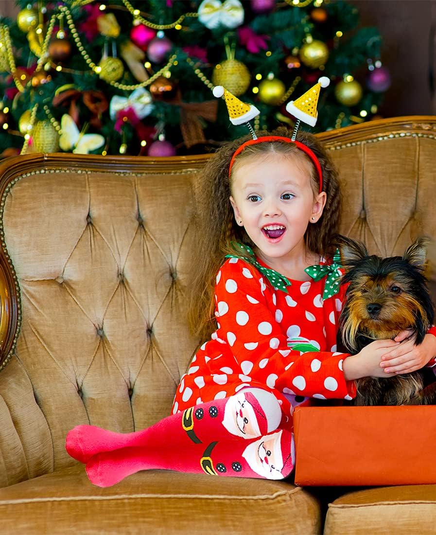 Surprise delight kids with festive knee high socks