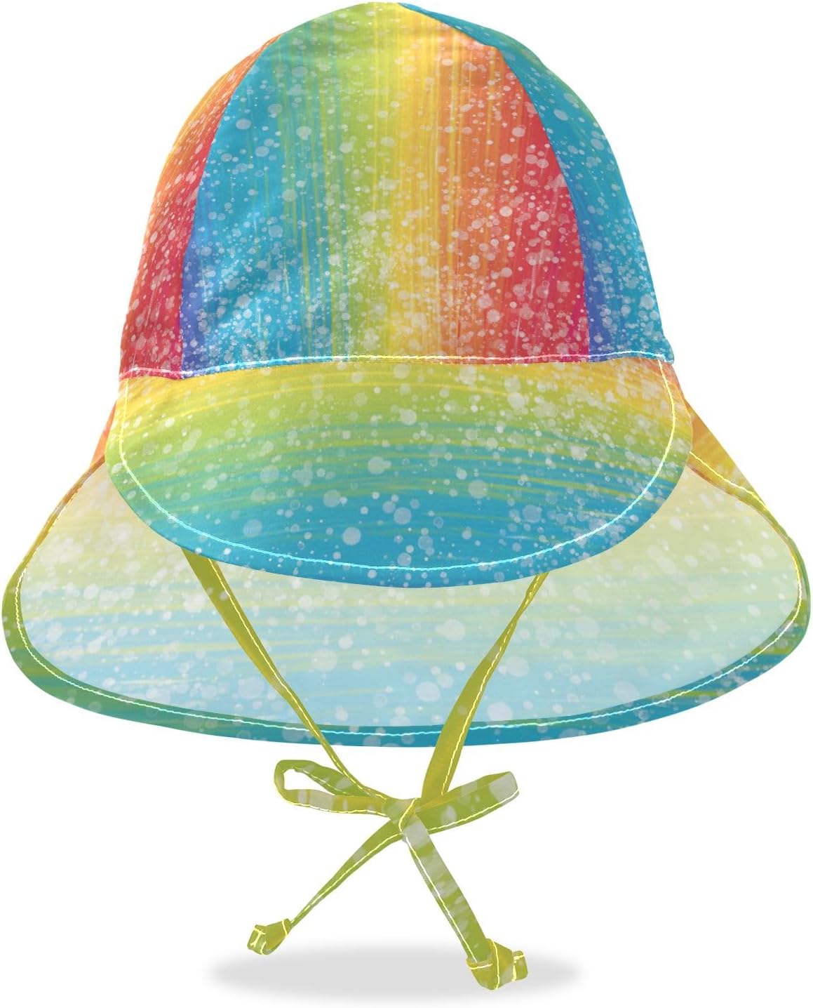 Green Glitter Toddlers Perfect_sun_hatUnisex_cool_with security
