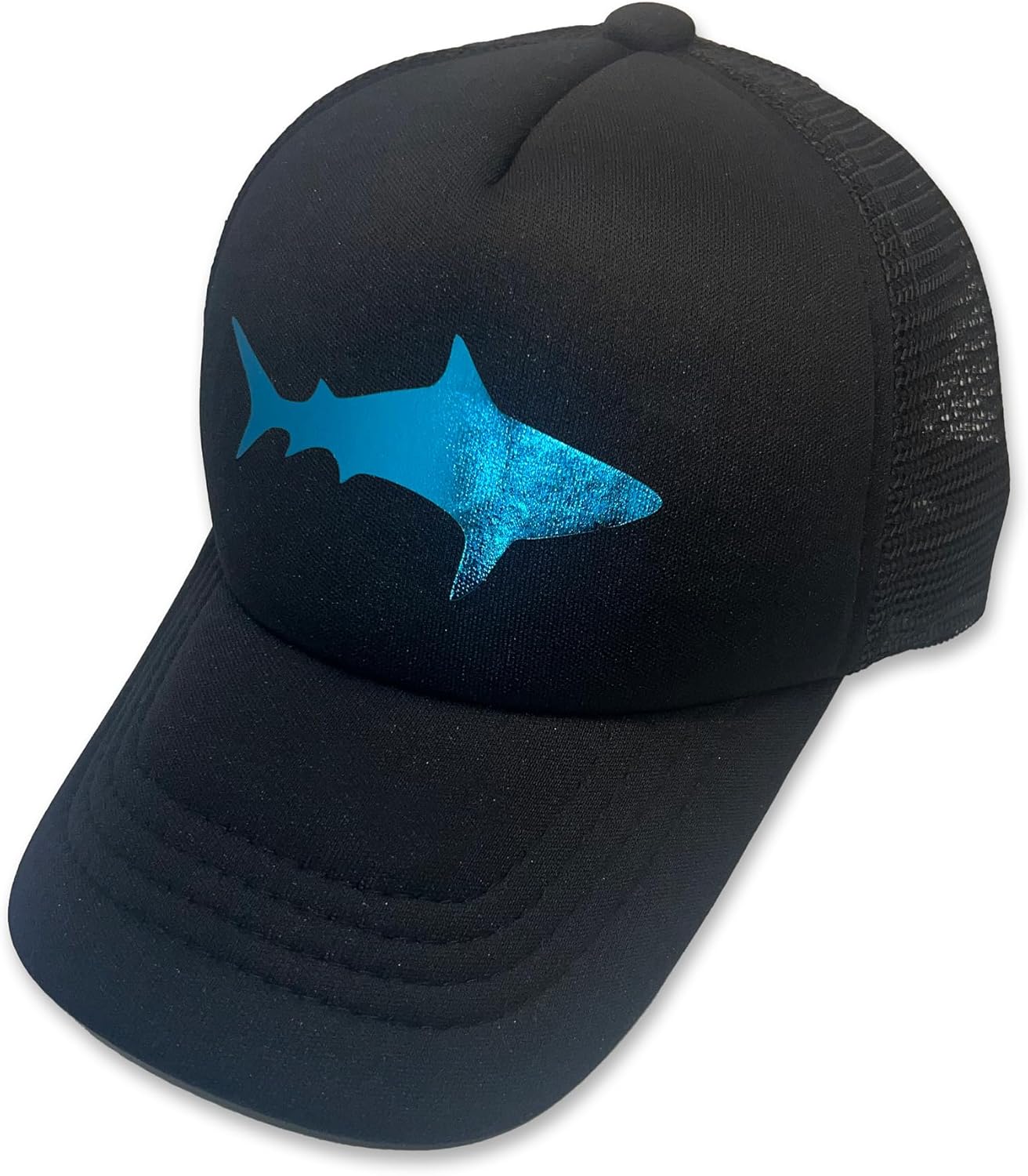 Sol Baby Shark Mesh Adjustable Trucker Hat for Kids