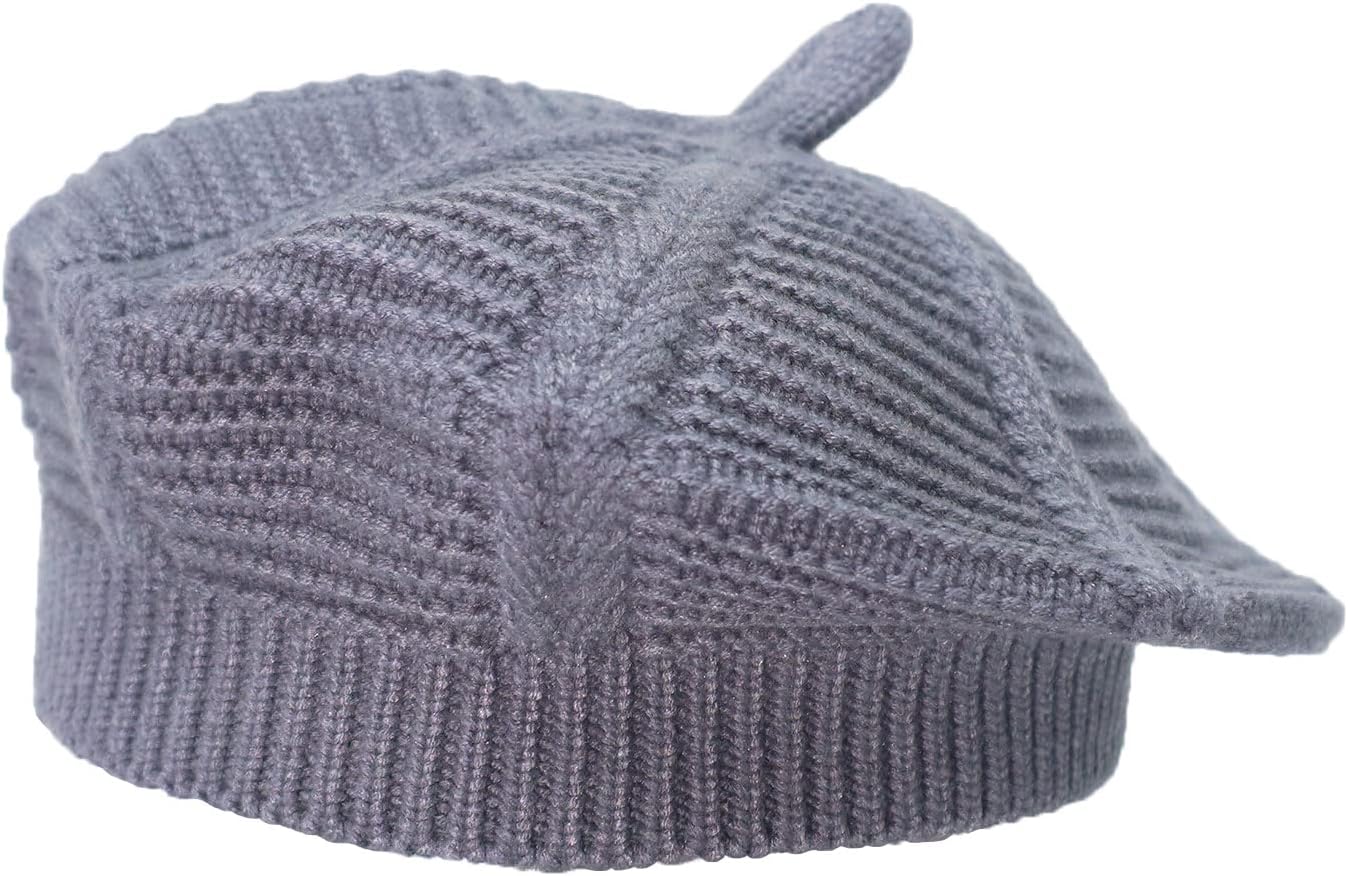 ACFUN Little Girls Knit Beret Hat