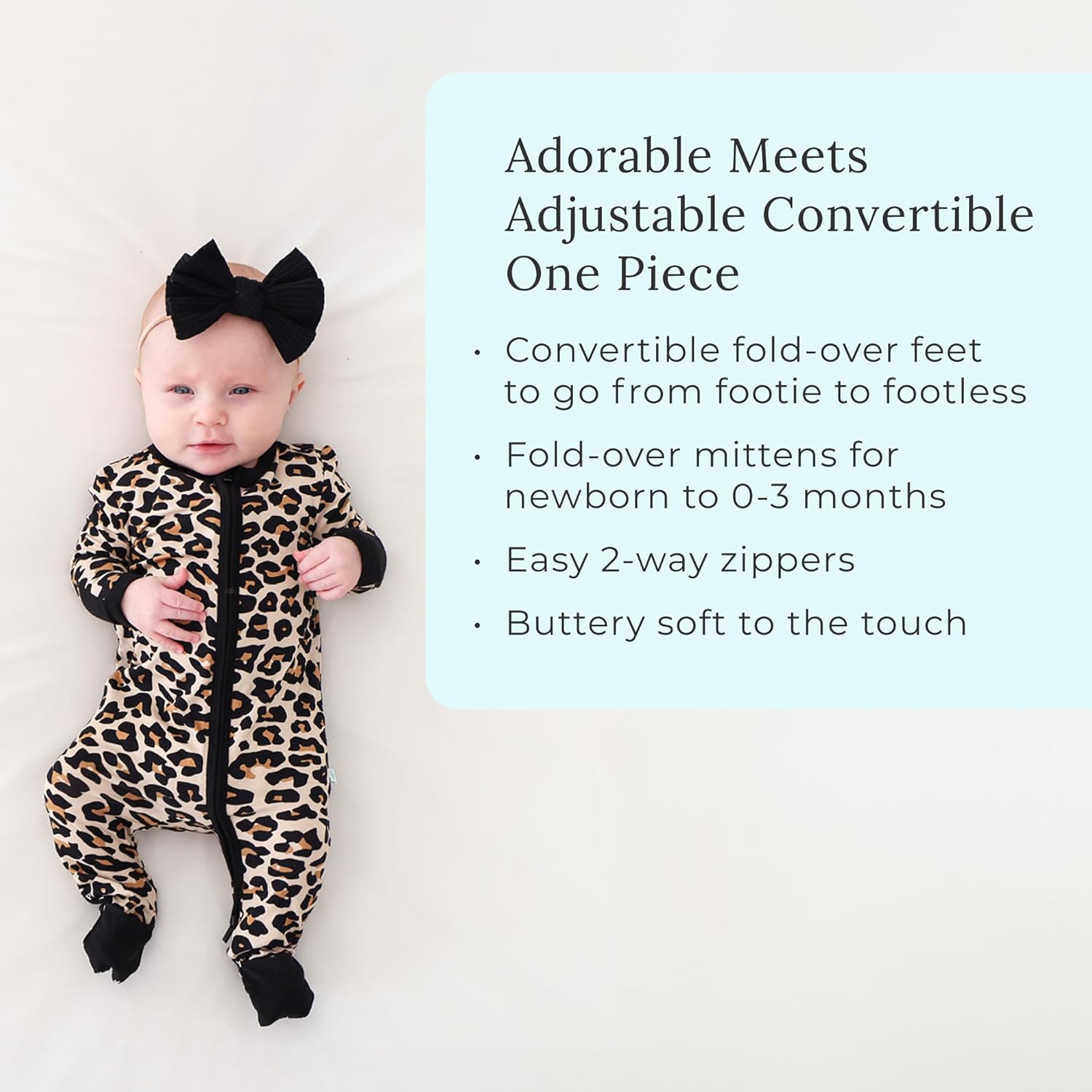 Posh Peanut Convertible Baby Sleepers for Easy Diaper Changes