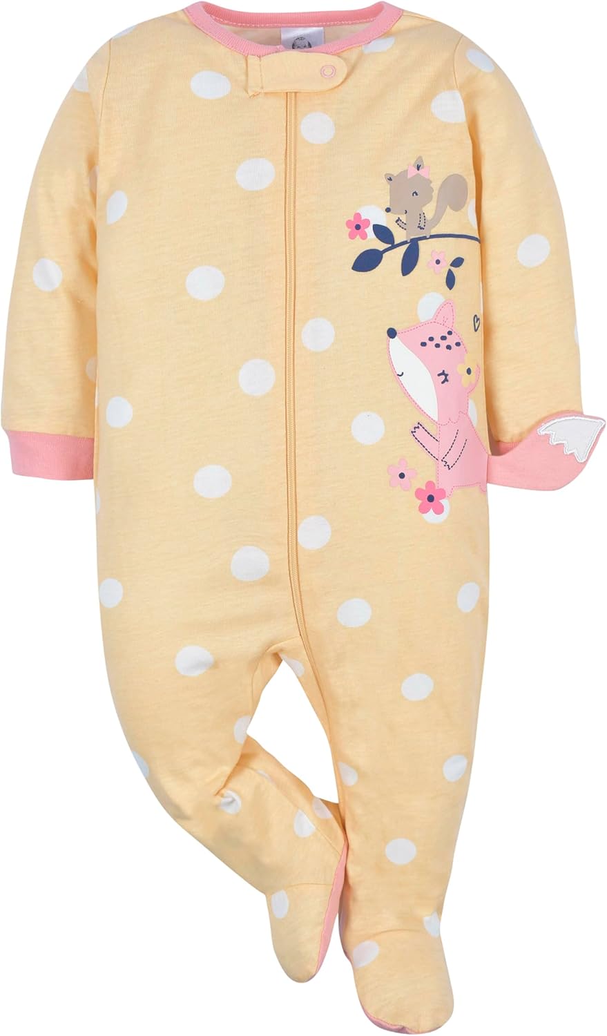Perfect for Sleepies Gerber Foxy Cute Blanket