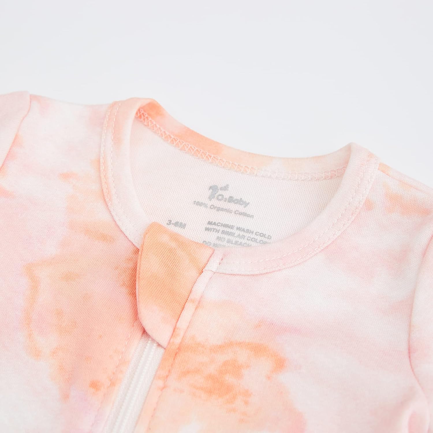 O2 BABY Baby Boys Girls Organic Cotton Zip-Front Sleepers PajamasPerfectComfySafeGold