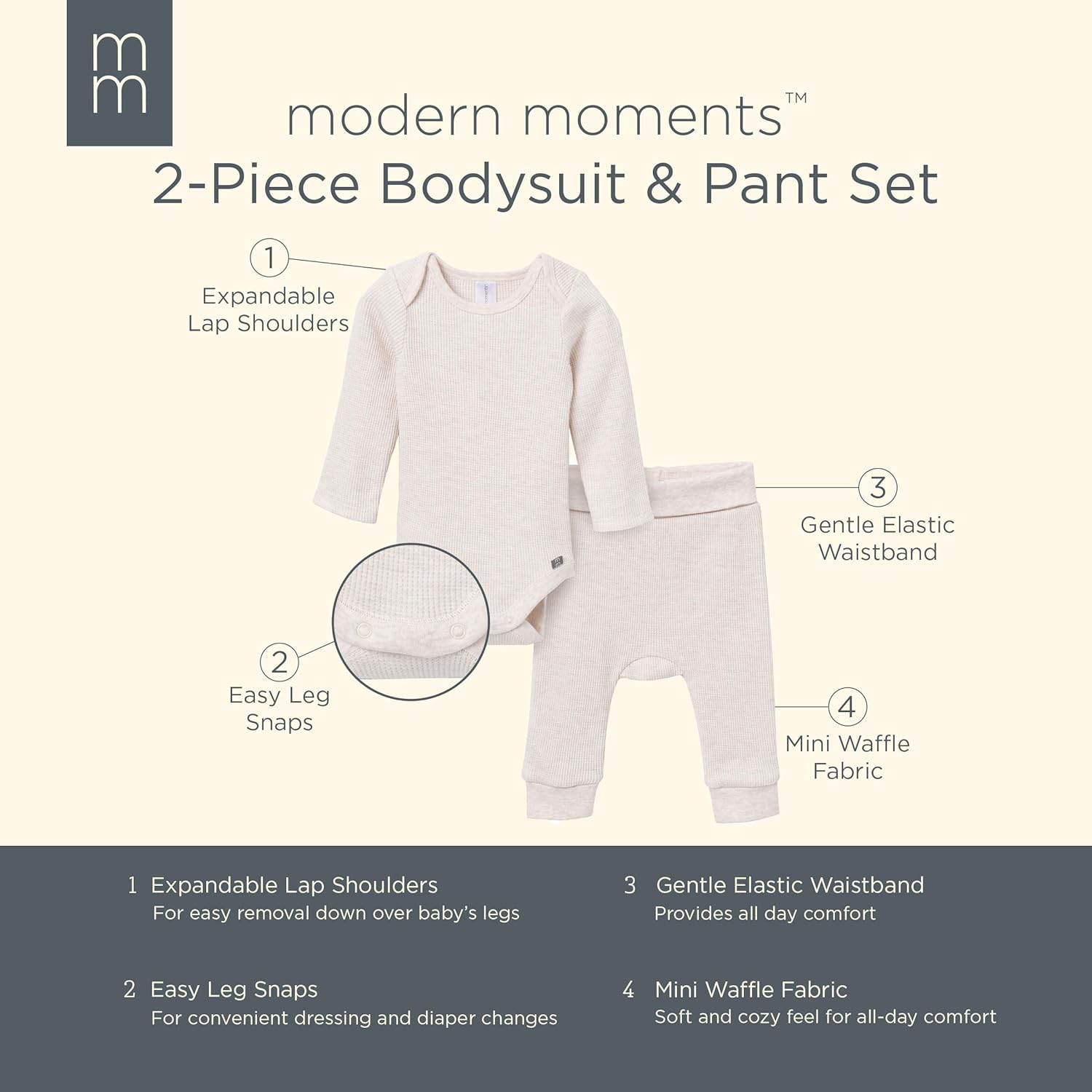Modern Moments by Gerber Baby Clothing Set