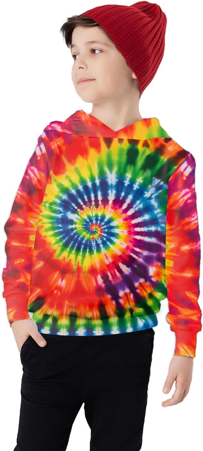 Okiretin Boys Girls 3D Graphic Hoodies for Kids