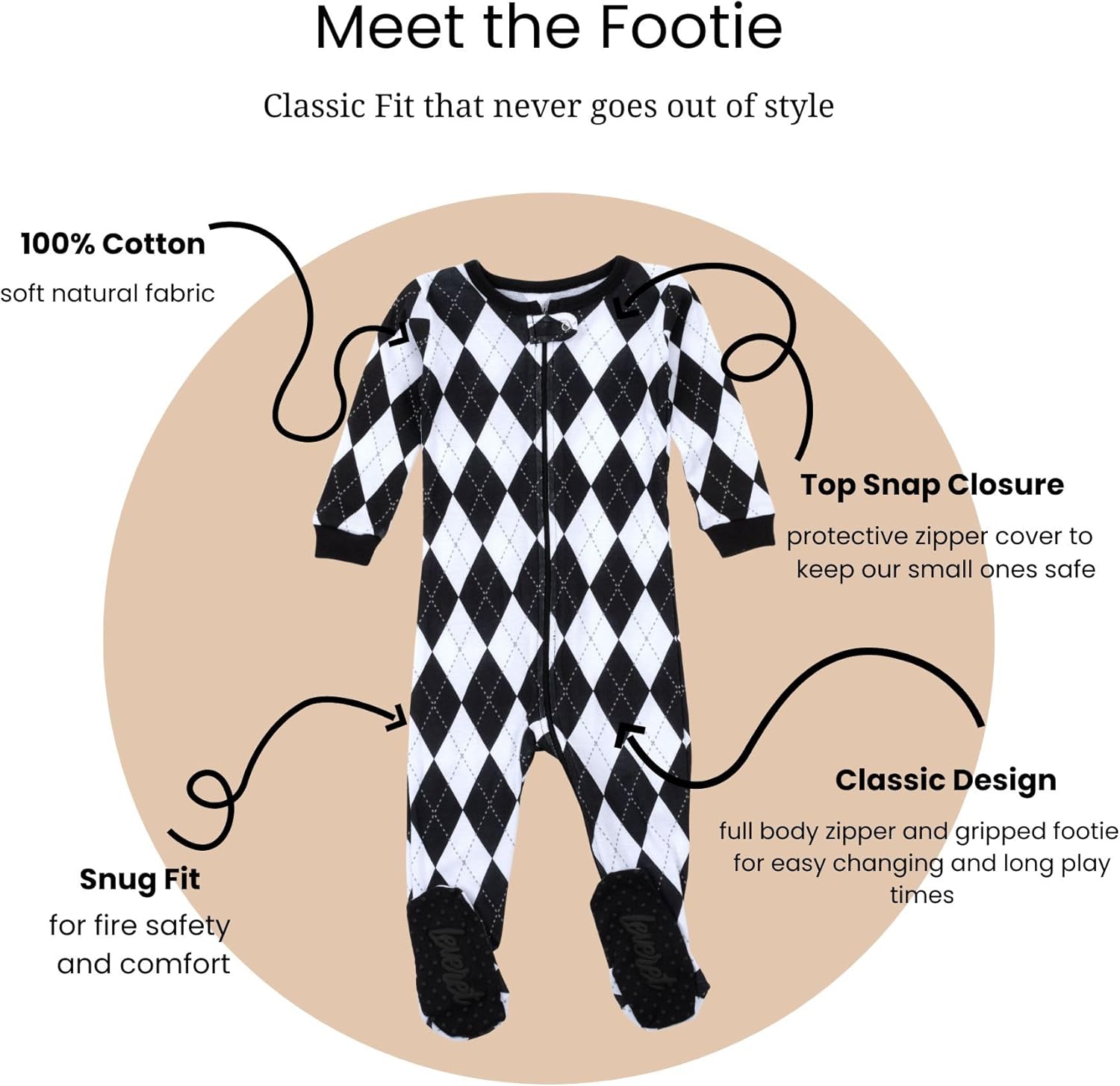 Leveret Kids Toddler Pajamas for Boys Girls