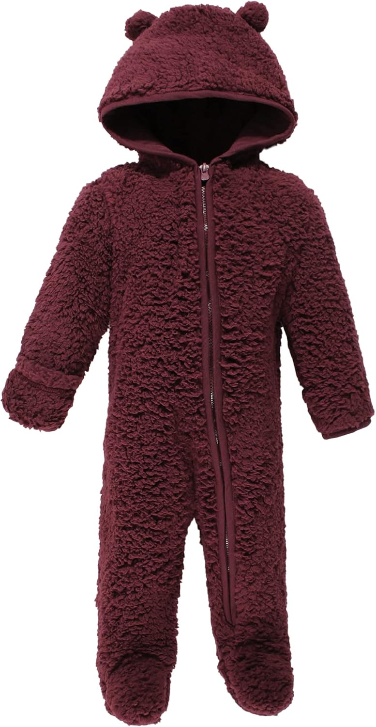 Hudson Baby Unisex Fleece Sleep and Play Set 1
