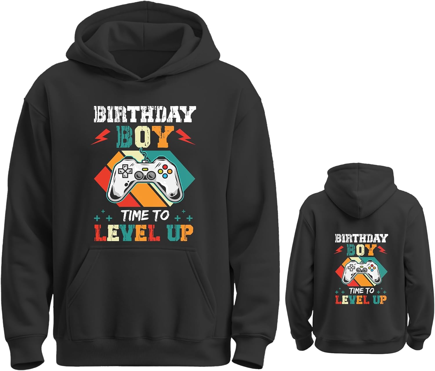 boys girls 3D Print Pullover Hoodie with a Purchasable Pocket