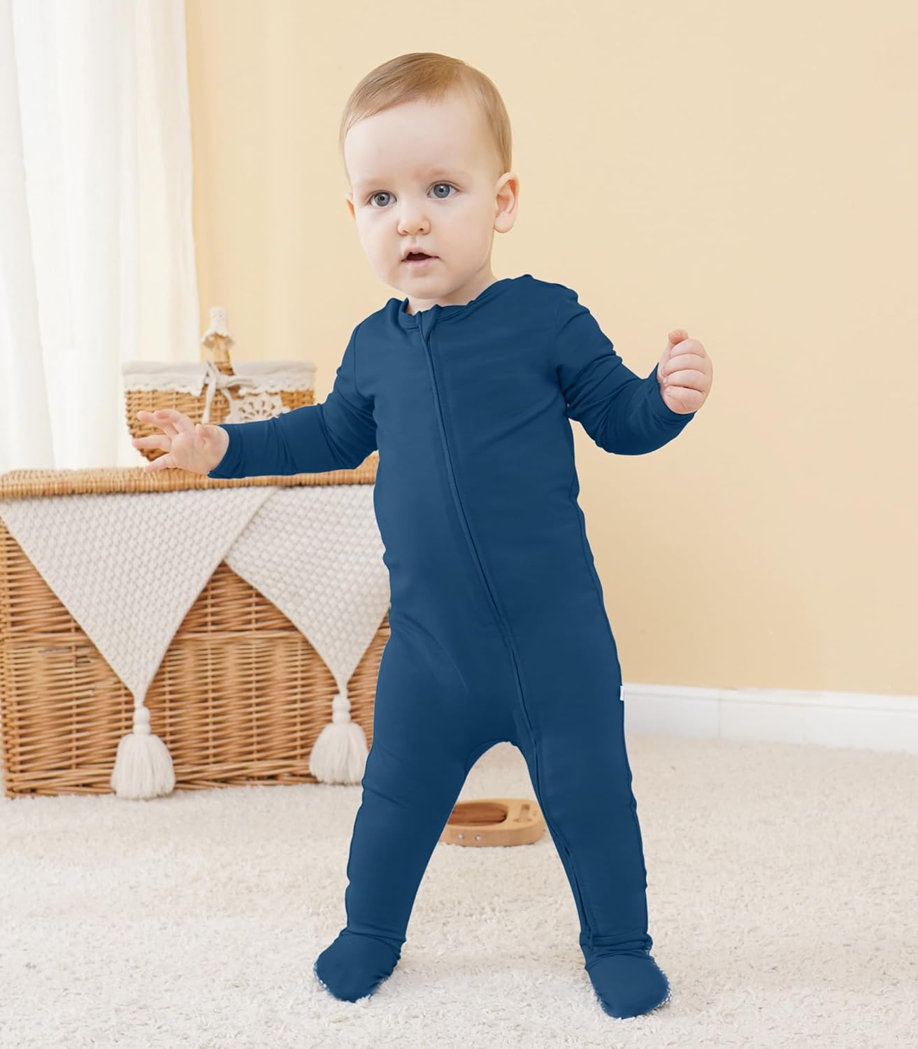 BambooBud Bamboo Rompers for Newborns