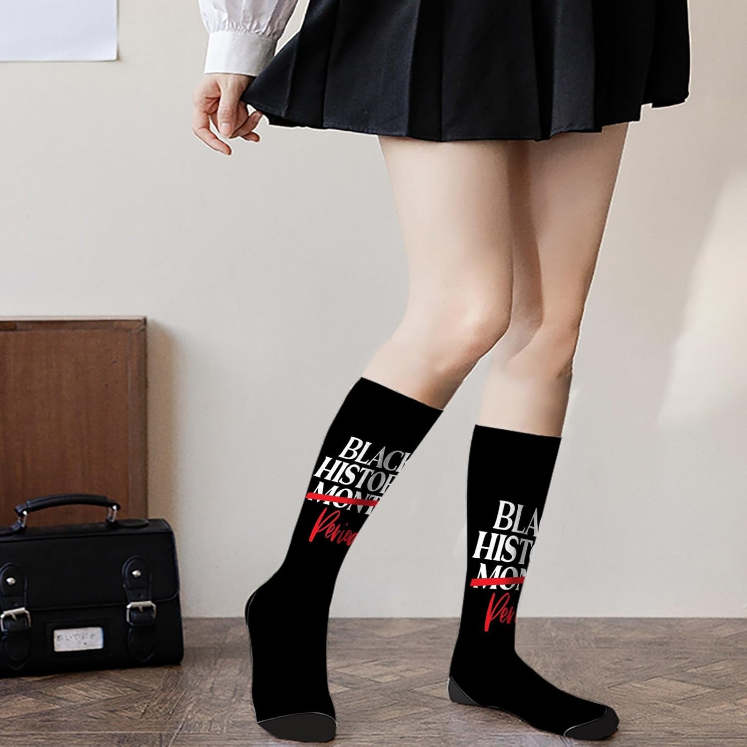 Stylish Black History Month Socks for Women and Kids