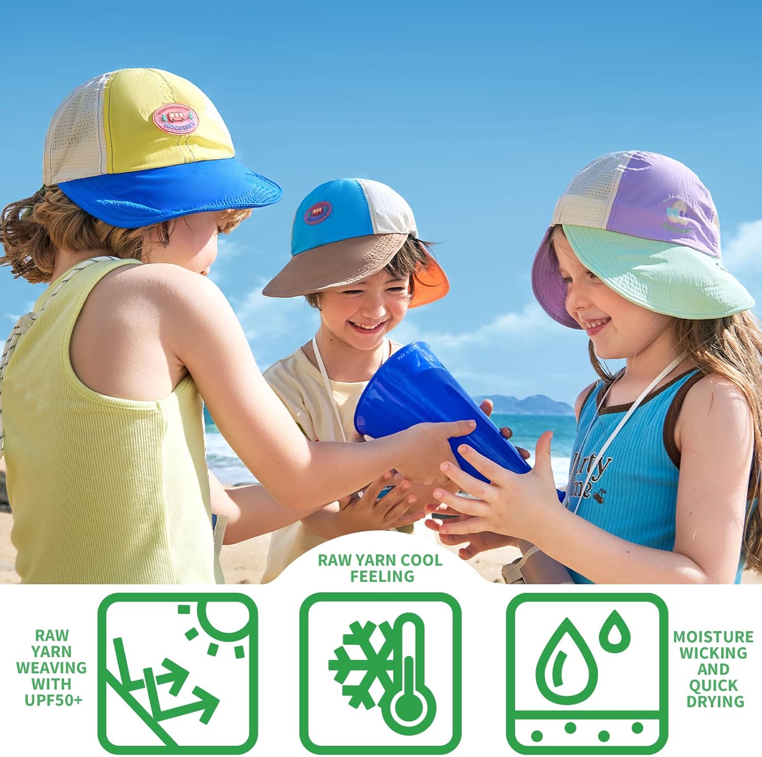 Stylish UpF50 Soft Brim Baseball Hat