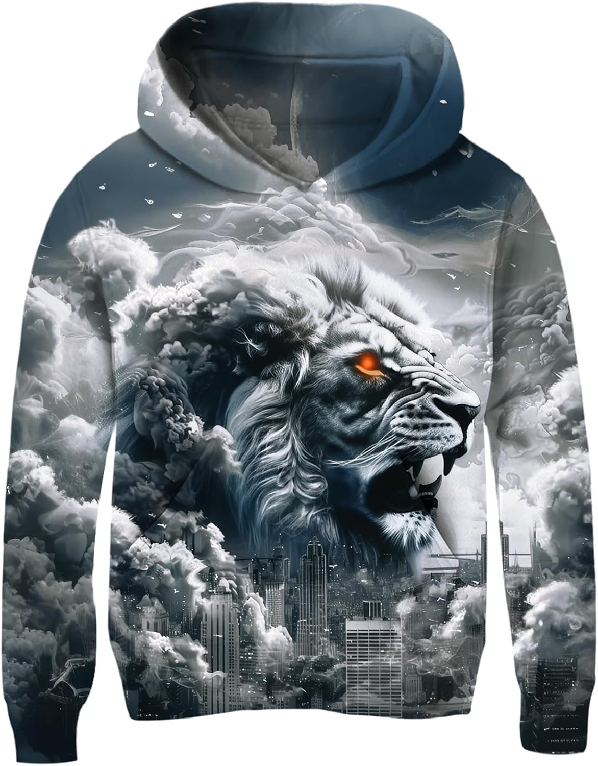 3D Printed carcass Hoodie for Boys and Girls