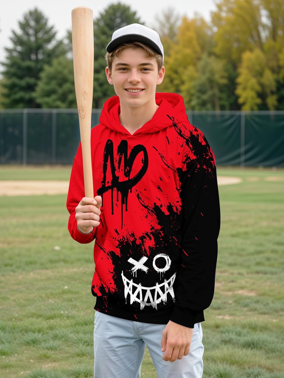 Wangstar Goofy Graphic Hoodie for Boys