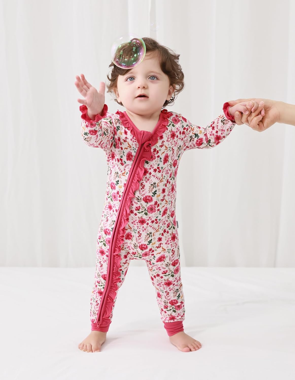Cute Bamboo Romper for Baby Girls