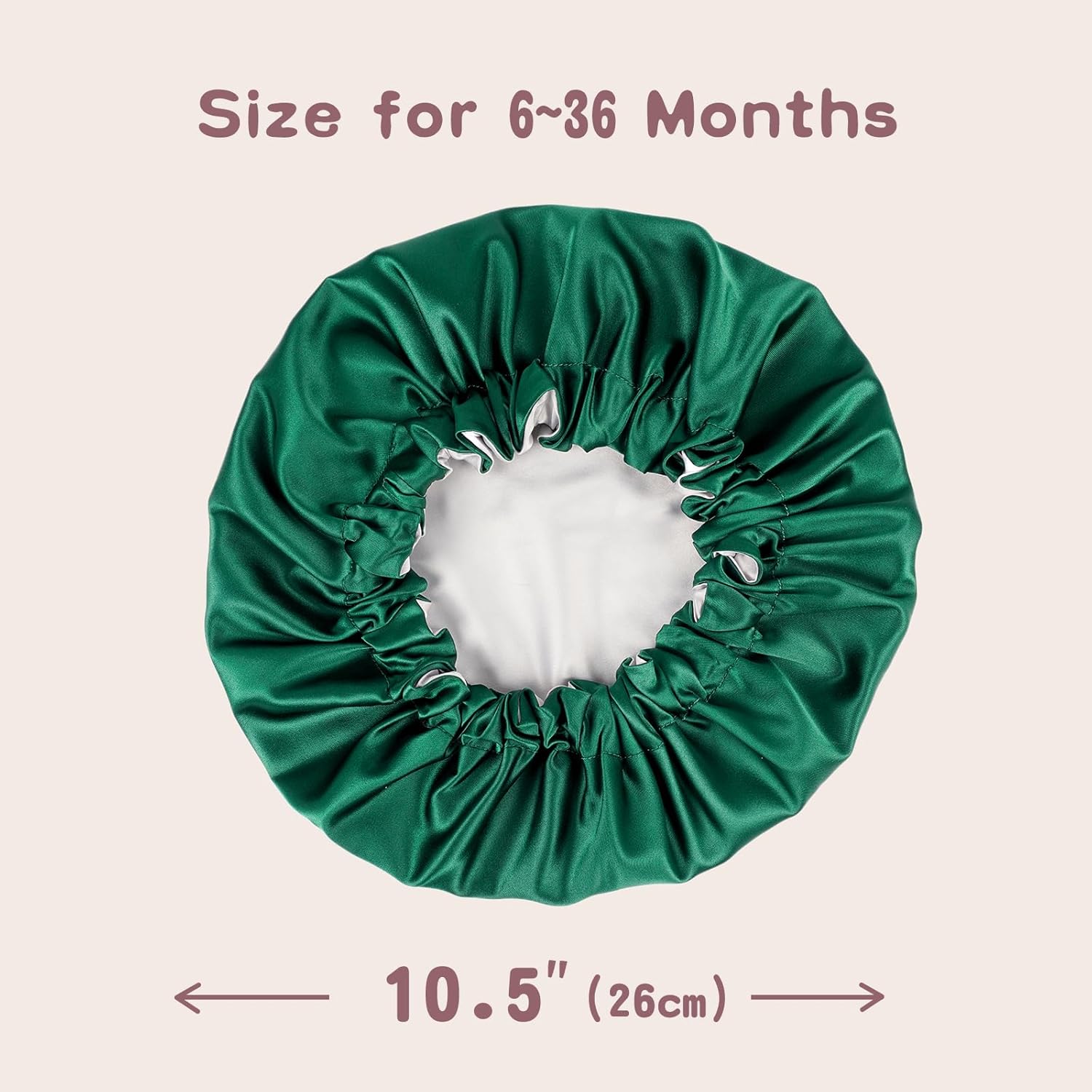 Adjustable Reversible Bonnet for Toddler Boys
