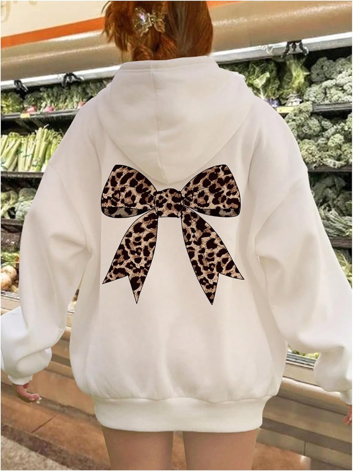 Adore This Unique Floerns Letter Graphic Hoodie by Stylish Girls