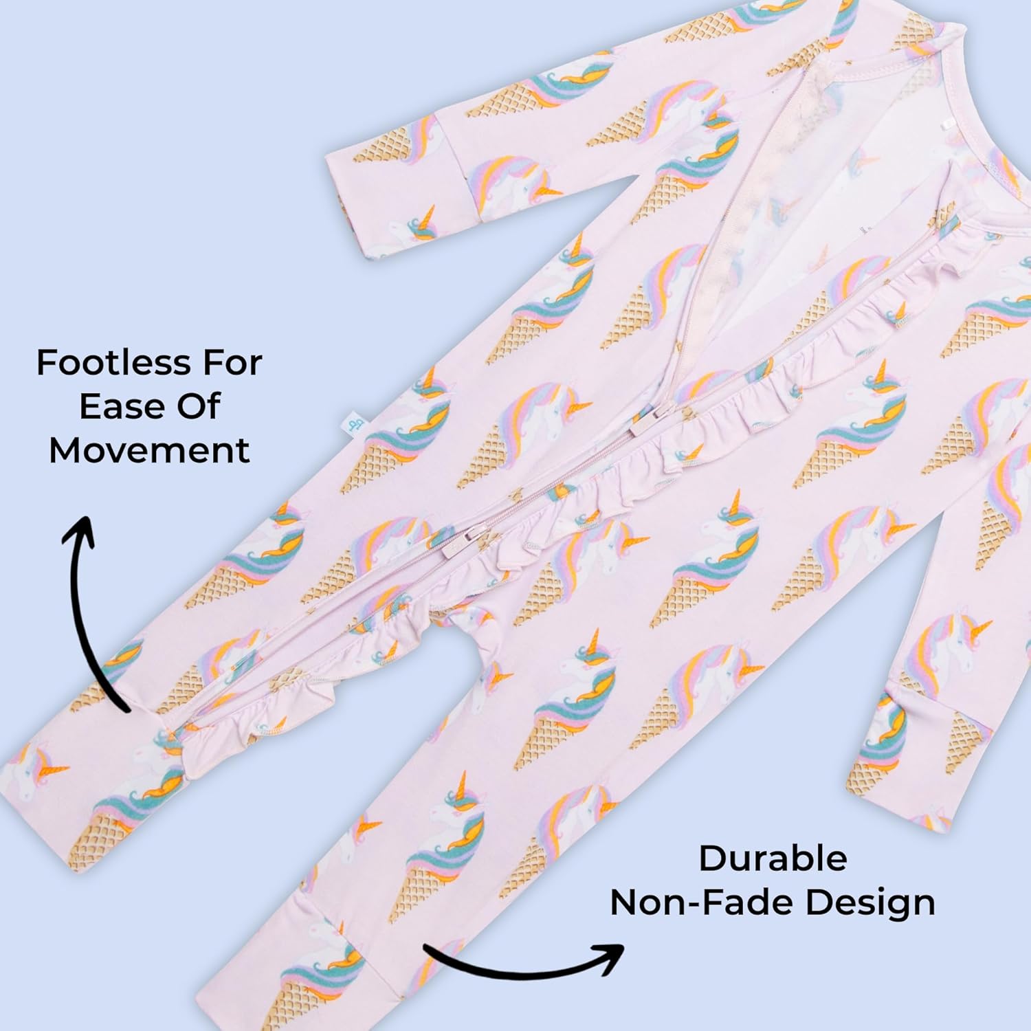 Posh Peanut Footless Baby Pajamas