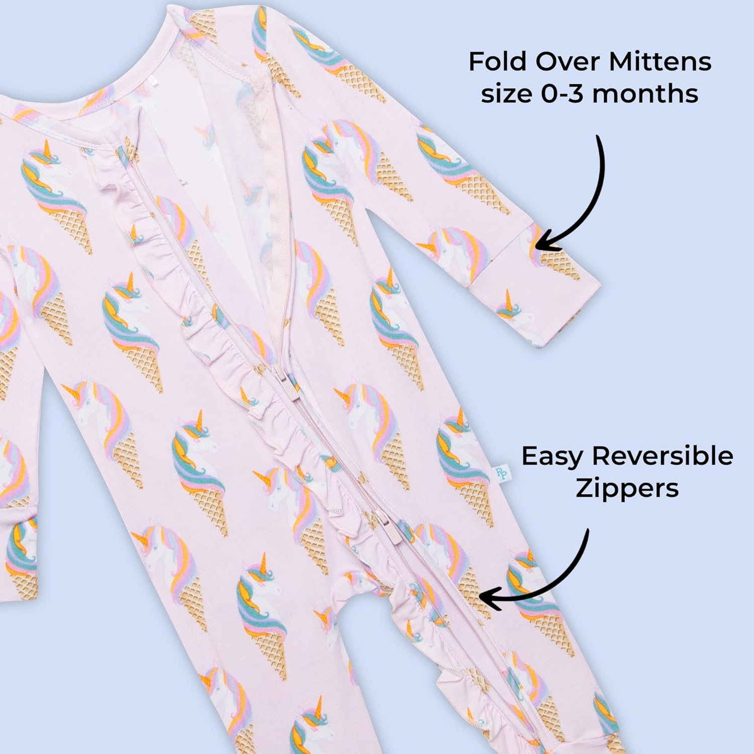 Posh Peanut Footless Baby Pajamas