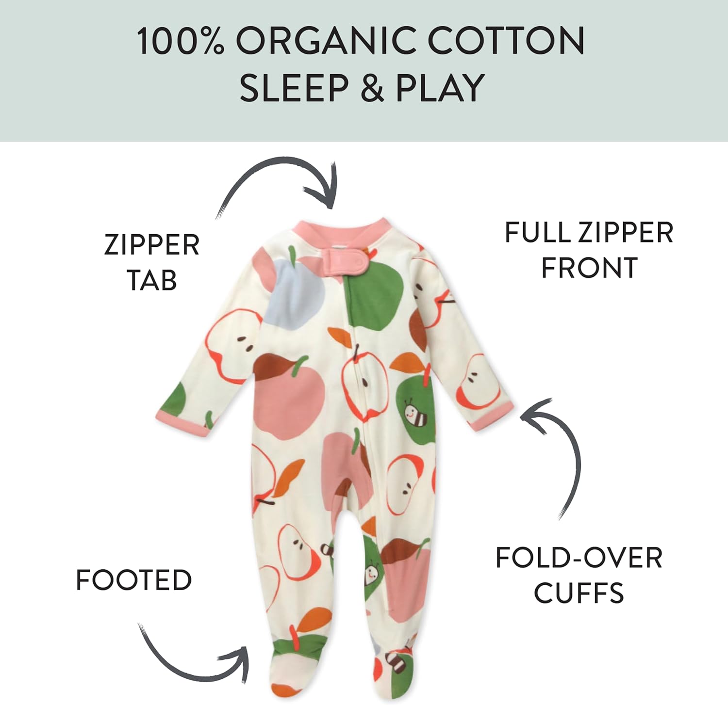100 Organic Cotton Sleep for Baby