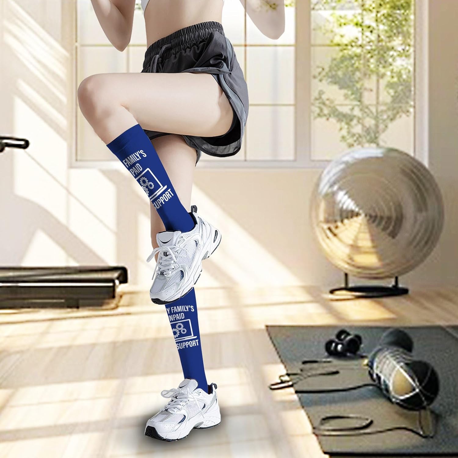 Im My Familys Unpaid Tech Supports Novelty Mens Socks