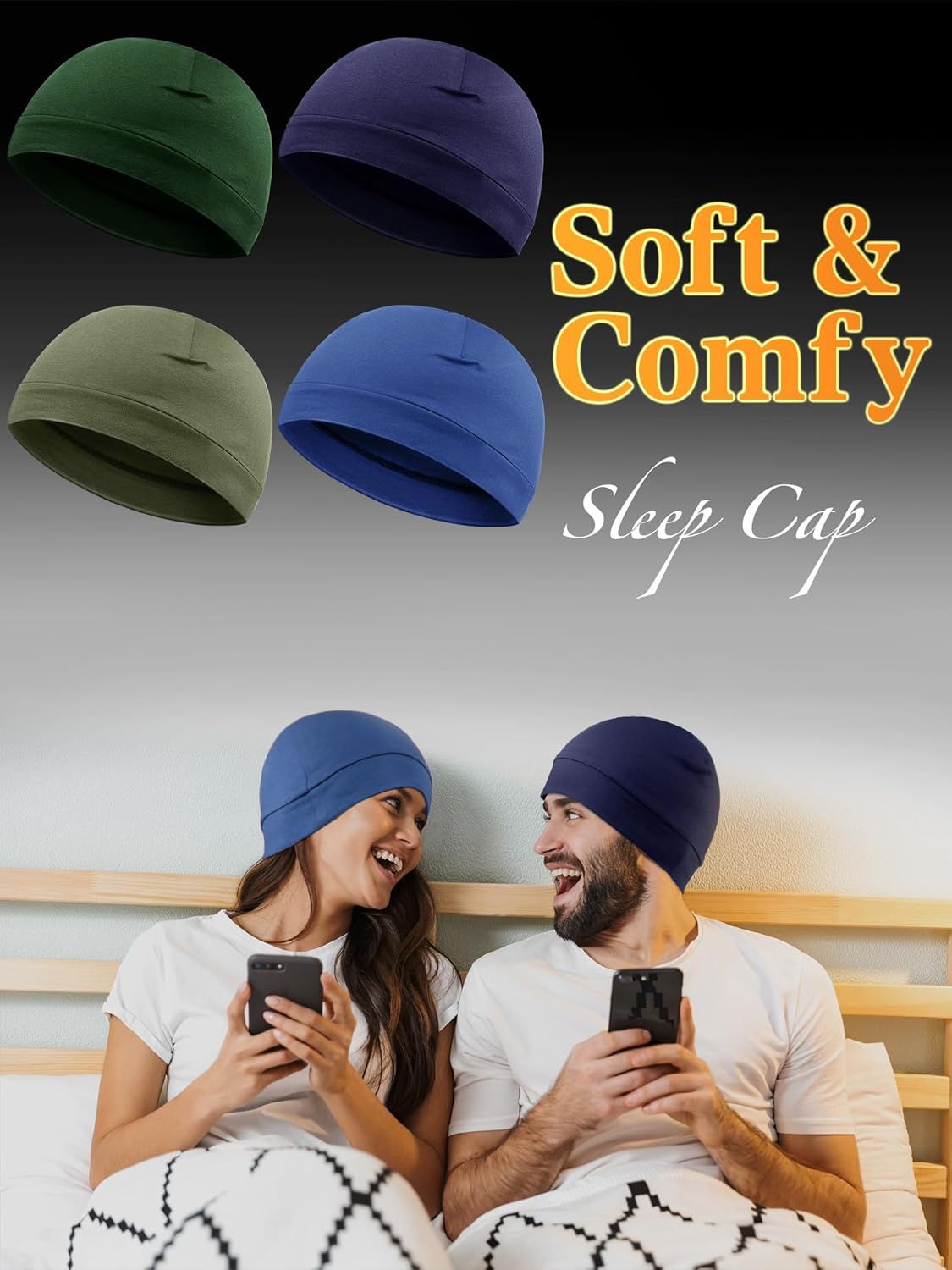 Syhood 4-Piece Skull Caps
