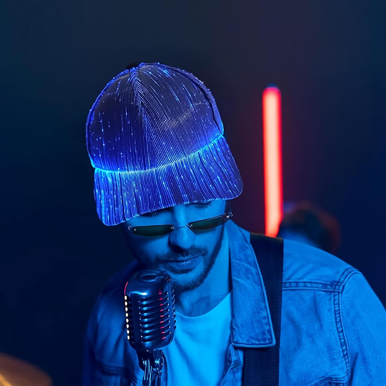 Glowing LED Baseball Cap for Kids