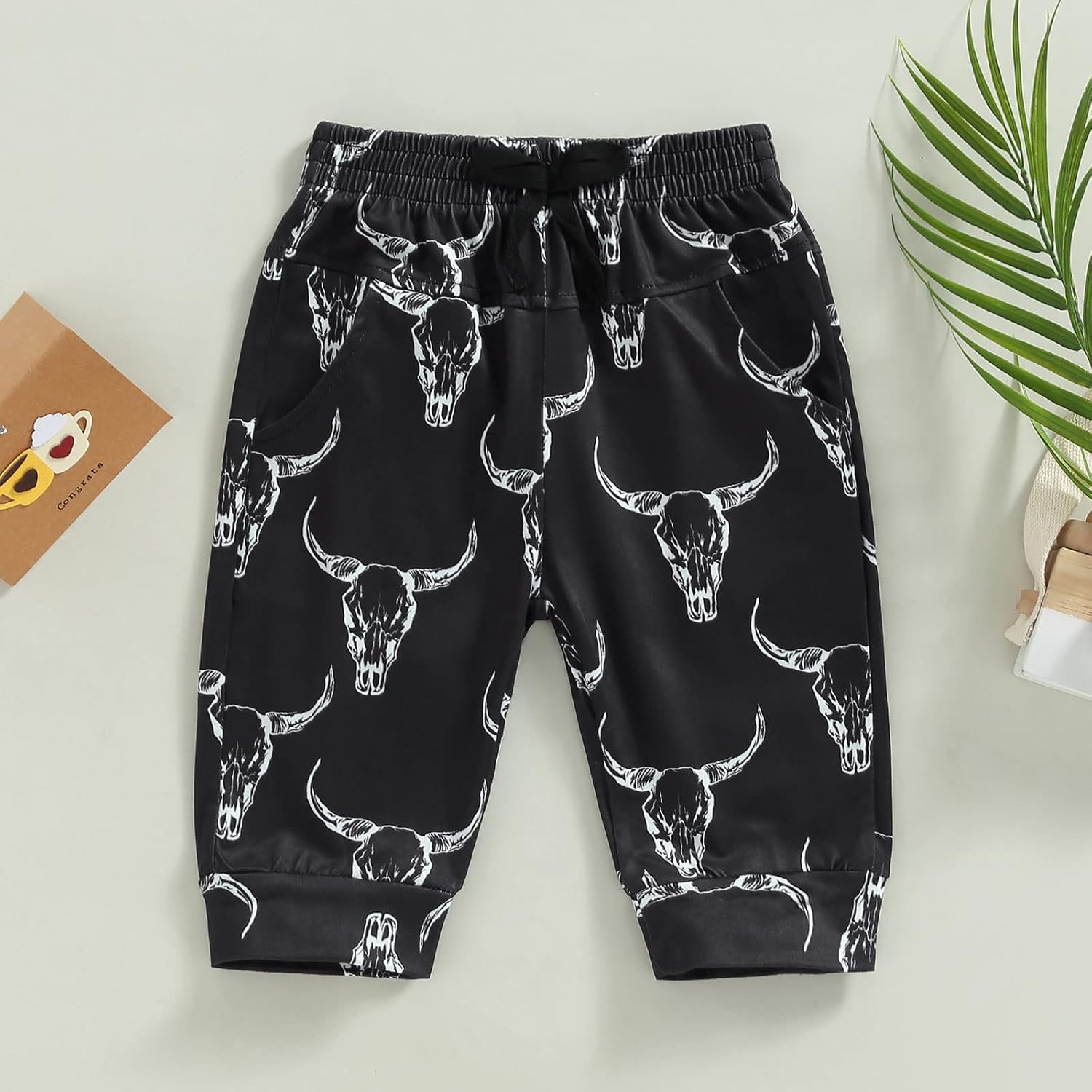 Elastic Waist Joggers for Babies Soft comfy 0-24 months