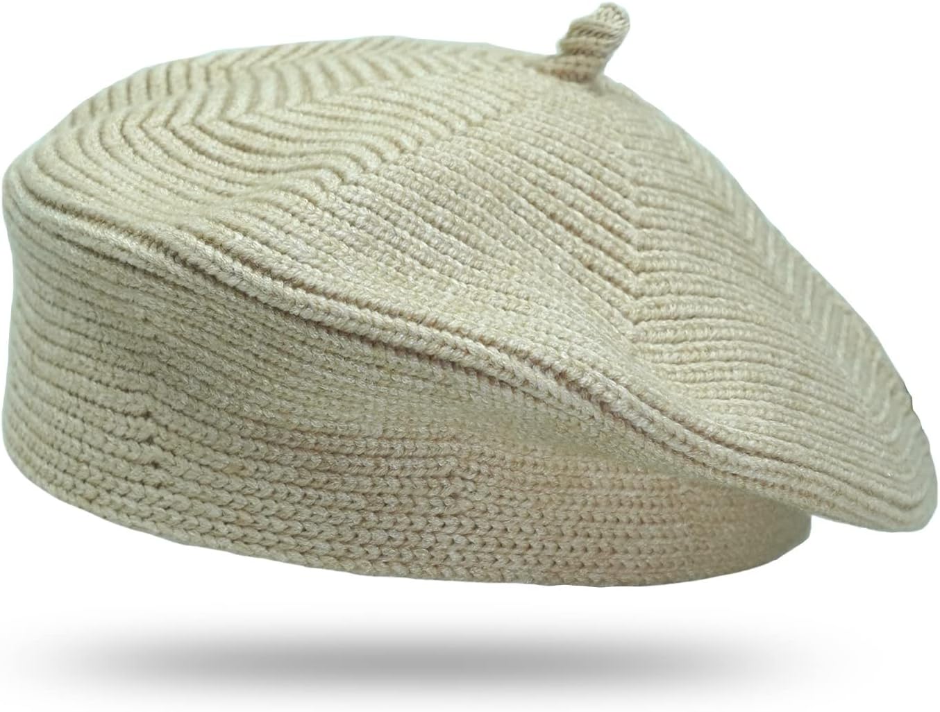 Little Girls Beret Hat - Khaki01