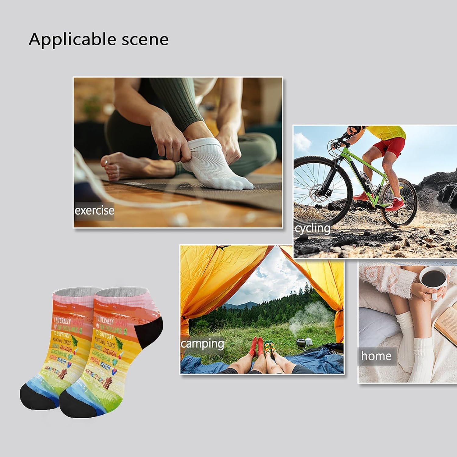 Cotton Liner Socks For Warm Feet