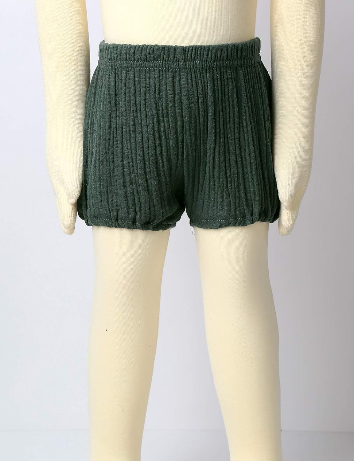 High-Quality Diaper Cover Linen Blend Shorts for Babies