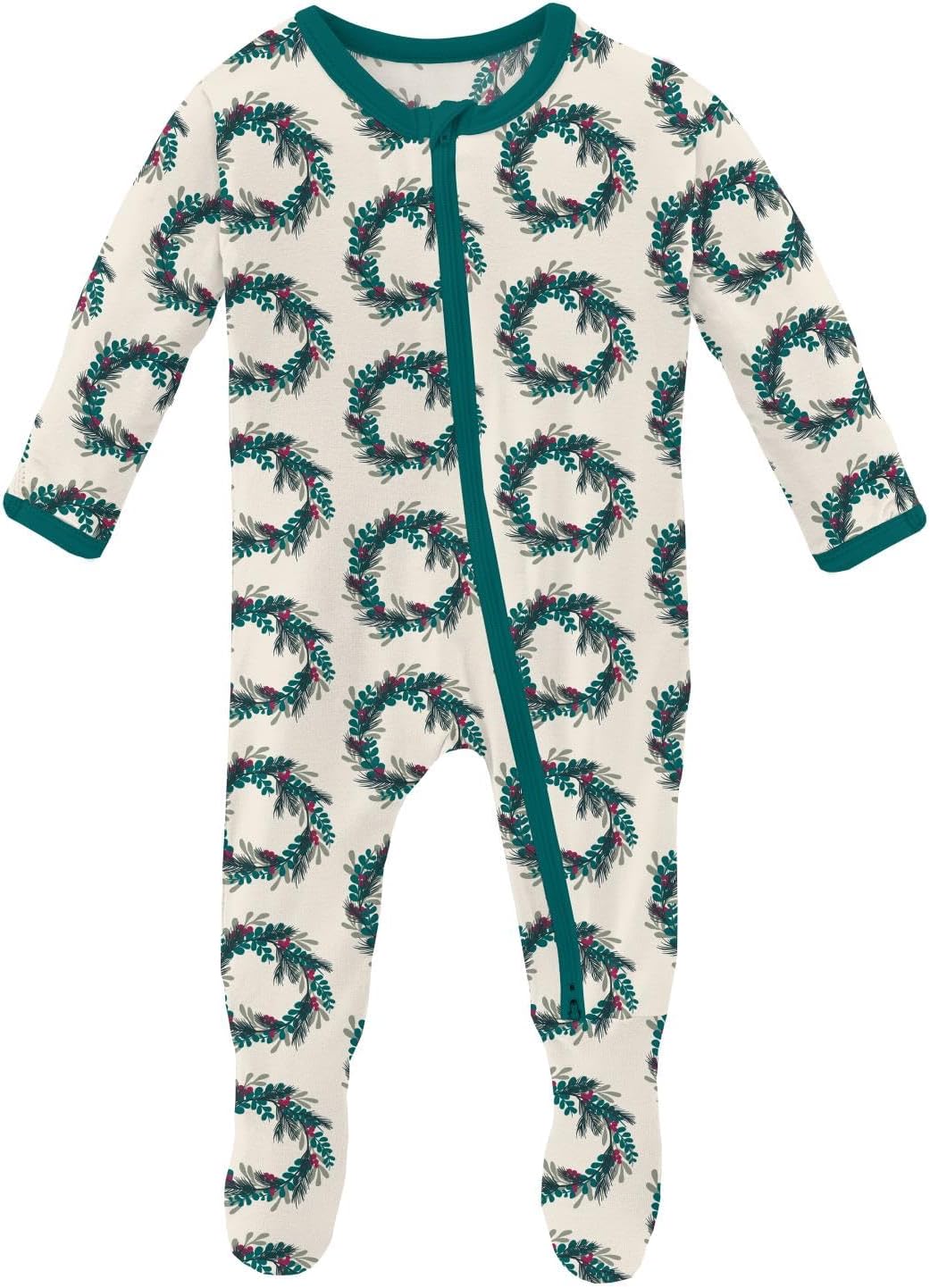 Thick Soft KicKee Print Footie - Winter Collection