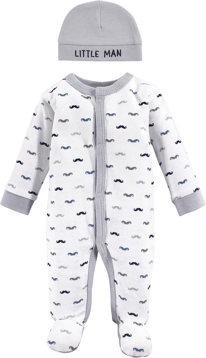 Luvable Friends Cotton Sleep Play Cap for Baby Girls