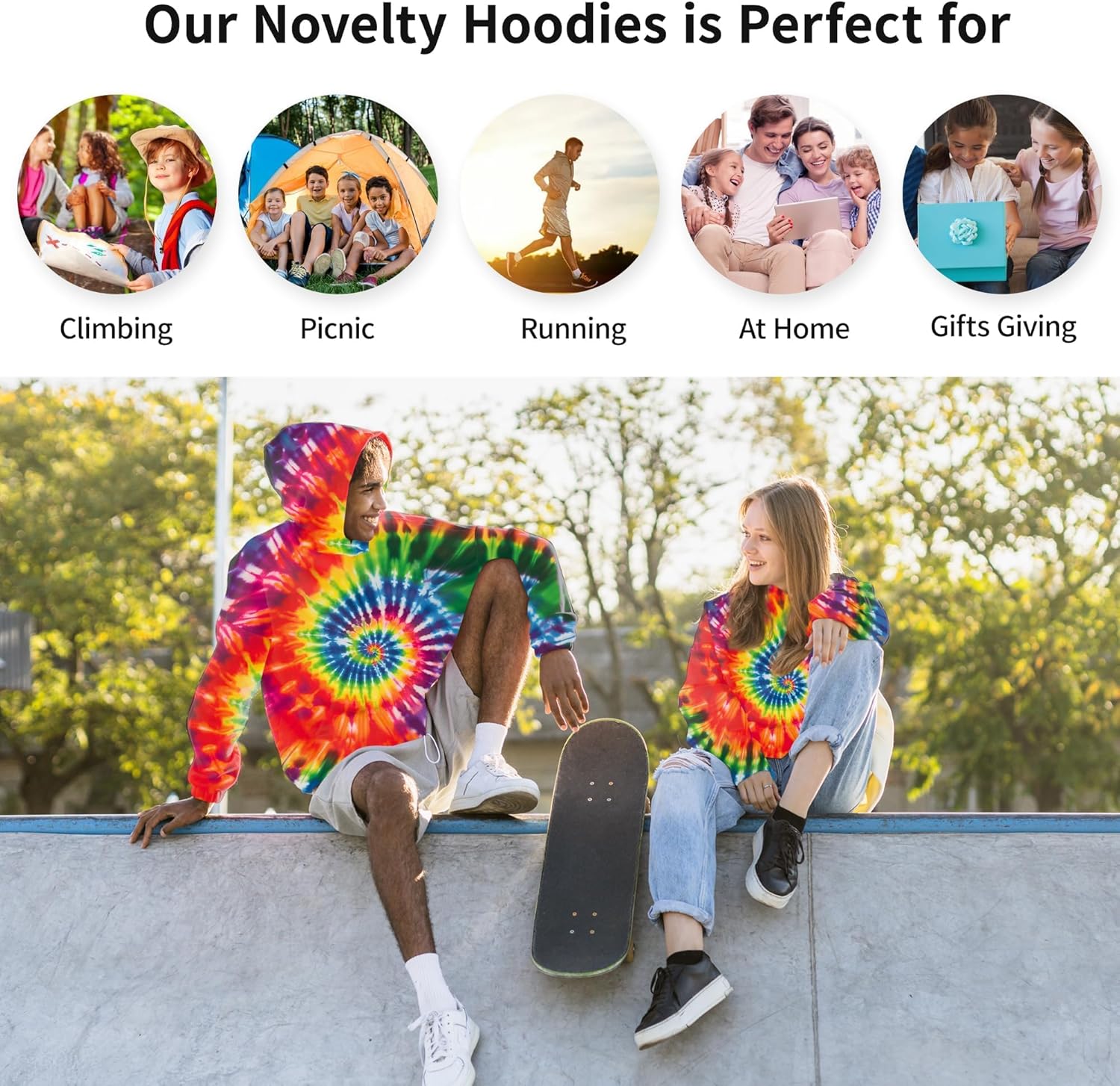 Okiretin Boys Girls 3D Graphic Hoodies for Kids
