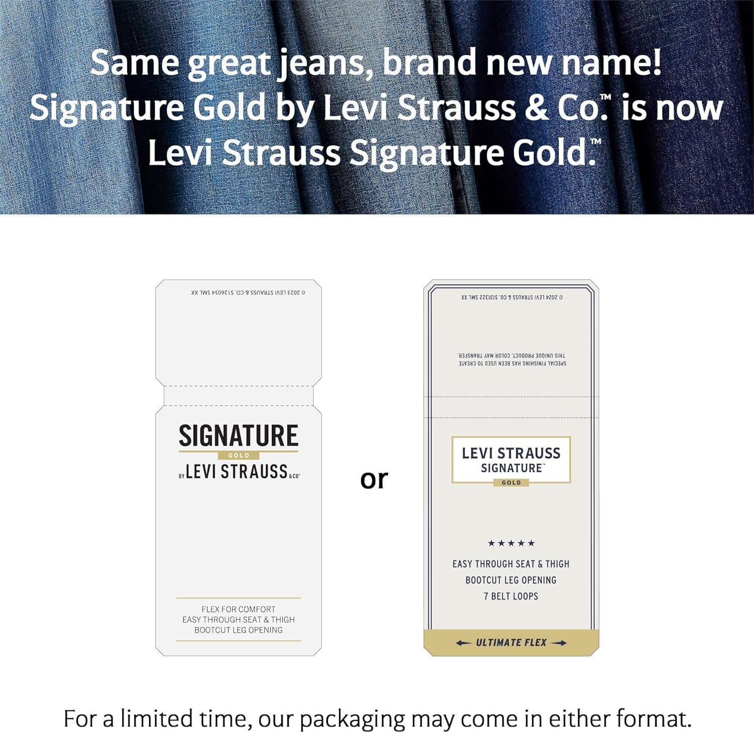 Levi Strauss Signature Gold Mens Slim Straight Jeans Big Tall