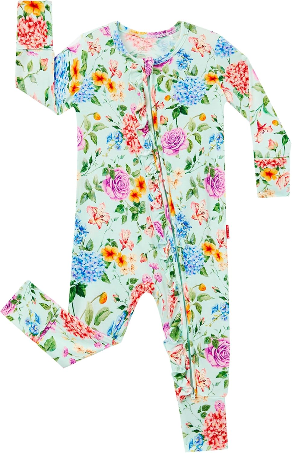 EASWEET Bamboo Viscose Pajamas for Baby Girls Soft Stretchy and Adorable